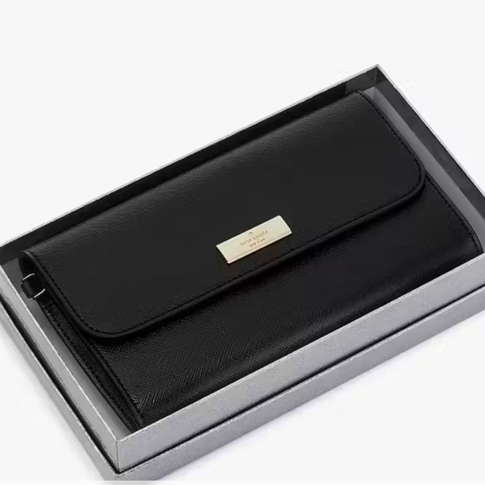 Kate Spade Kenzie Boxed Medium Flap Wristlet New in Box - Picture 1 of 5